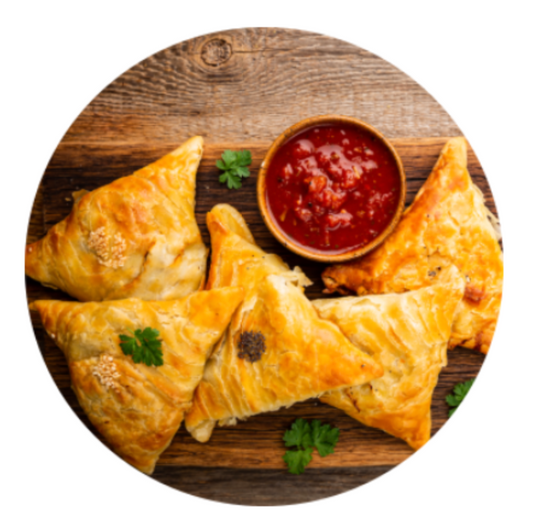 Veggie Samosa Savoury stuffed pastry 10pcs